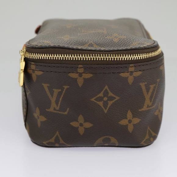 LOUIS VUITTON Monogram Cube de Langeman PM Cosmetic Pouch M43688 LV Auth 98540A - Picture 3 of 16